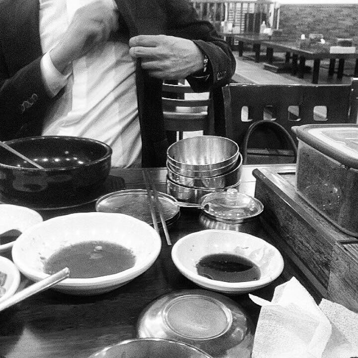 면접보고 와서 콩나물국밥